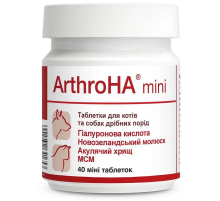 Таблетки Dolfos Arthro HA мini для лечения суставов у кошек и собак мелких пород №40 Dolfos