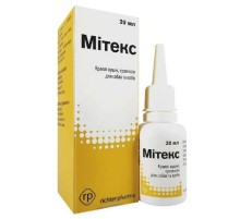 Мітекс капли вушні 20мл Ріхтер фарма