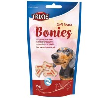 Ласощі для собак Bonies яловичина, індичка 75гр 31491