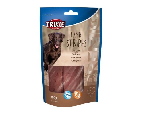 Лакомство д/соб PREMIO  Lamb Stripes ягненок 100 г Трикси 31741