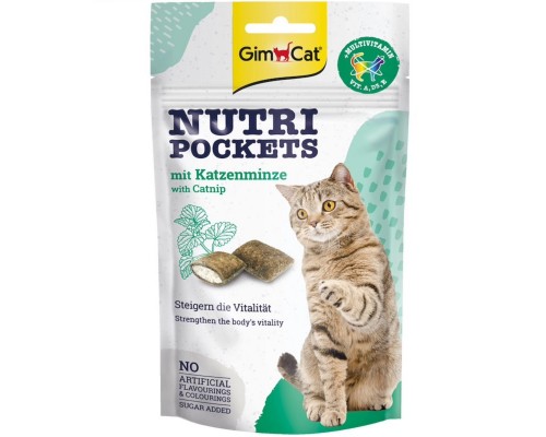 Ласощі для котів Nutri Pockets Котяча м'ята та мультивітамін 60г  G-419282/400723