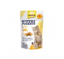 Лакомство д/кот Nutri Pockets  Сыр+Таурин 60г G-419329/400716 GimCat