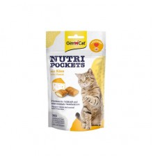 Ласощі для котів Nutri Pockets Котяча сир та таурин 60г G-419329/400716