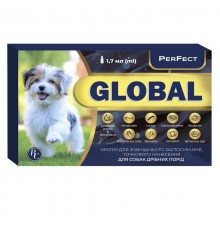 Перфект Perfect Global противопаразитарные капли для собак 1,7мл Ветсинтез