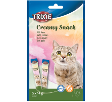 Ласощі Trixie Creamy Snacks для котів з куркою 5 шт х 14 г