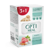 Корм для цуценят 3+1 Pyppy Dogs  з індичкою 400 г Optimeal