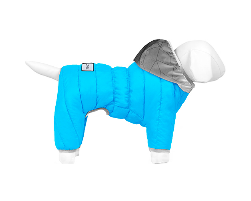Комбинезон для собак AiryVest ONE, XS 25 В 36-38 см С 22-25 см голубой Collar