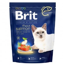 Сухой корм для кошек Cat Adult Salmon с лососем 300 г Brit Premium