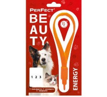 PerFect Beauty Energy нашийник з фітотерапією для котів і дрібних порід собак (пальмароза, розмарин, мандарин)