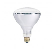 Лампа ИК 175 W 240 V  LuxLight IR R125 твёрдое стекло белая Китай