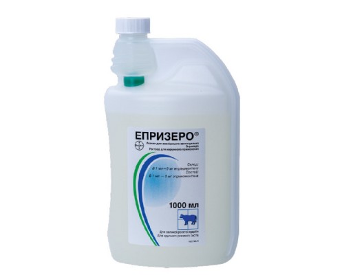 Епрізеро від паразитів для корів 1 л Bayer 