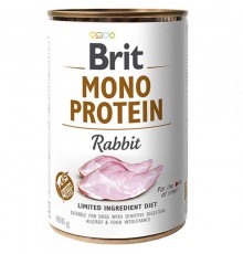 Корм для собак с чувствительным пищеварением Mono Protein Dog с кроликом 400 г Brit