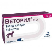 Веторіл 60 мг 30 капсул