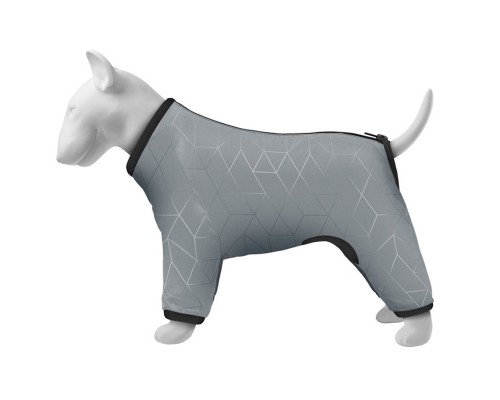 Ветровка для собак WauDog Clothes светоотражающая  М 47  В 69-72 см С 47-50 см  Collar