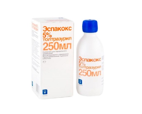 Еспакокс 5% кокцидіостатик для поросят 250 мл INVESA