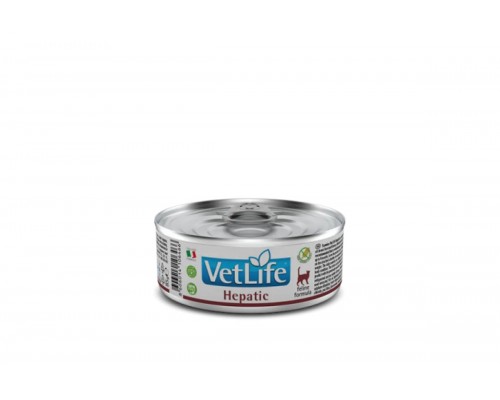 Влажный корм для котов Фармина Farmina 	Vet Life HEPATIC диет. питание при хронической печеночной недостаточности, 400 г