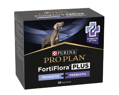 Порошок для щенков и собак Пробиотик Proplan Fortiflora Plus Dog  для поддержания микрофлоры кишечника 2 г №30 Purina Pro Plan