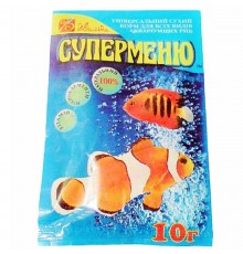 Корм для рыб Суперменю 10 г Життя