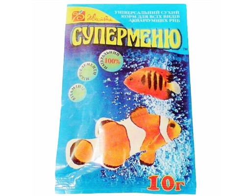 Корм для риб суперменів 10 г Київ