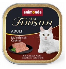 Корм для котов Vom Feinsten Adult Multi Meal Coctail  мультимясной коктейль 100 г Animonda