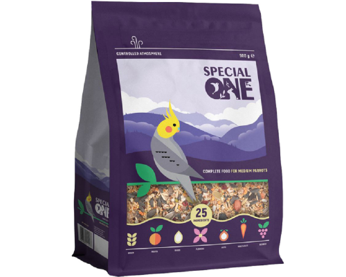 Корм для средних попугаев 500 г Special One