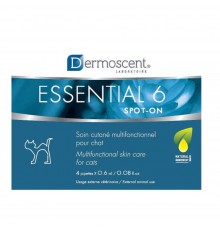 Dermoscent Essential-6 spot-on №4 краплі для котів догляд за шкірою та шерстю (під замовлення 3 рабочих дні)