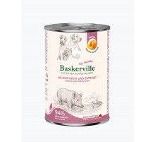 Корм для собак Holistic с кабаном уткой тыквой и зеленью  400 г Baskerville