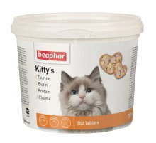 Лакомство для котов Kitty\'s Taurin Biotin с таурином и биотином №750 Beaphar