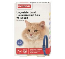 Ошейник Бефар от блох и клещей для кошек синий 35 см Вeaphar