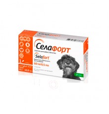 Селафорт краплі спот-он для собак 5,1-10,0 кг №1 KRKA
