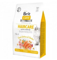 Корм для котів Brit Care Cat GF Haircare Healthy and Shiny Coat здоровя шкіри та шерсті 0,4кг