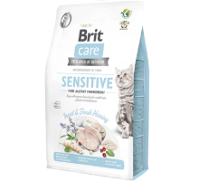 Корм для котов с пищевой непереносимостью Cat GF Insect с насекомыми и рыбой 400 г Brit Care