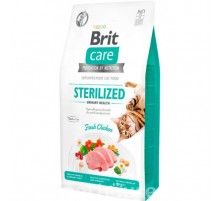Корм для стерилизованых котов Cat GF Urinary с курицей 400 г Brit Care