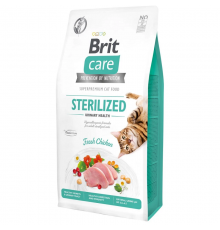 Корм для стерилизованых котов Cat GF Urinary с курицей 2 кг Brit Care
