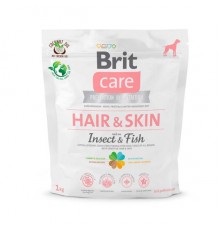 Корм для собак Бріт комахами та рибою для шкіри та шерсті Care Dog Insect Fish 1кг