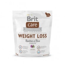 Корм для собак Бріт з надлишковою вагою Brit Care Weight Loss Rabbit and Rice 1кг