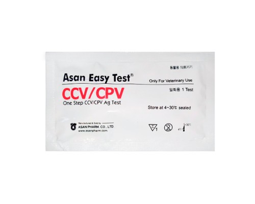 Експрес-тест Парвовирус + Коронавірус CPV Ag / CCV Ag ASAN PHARM