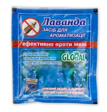 Таблетки від молі Глобал Картас 10 таблеток лаванда
