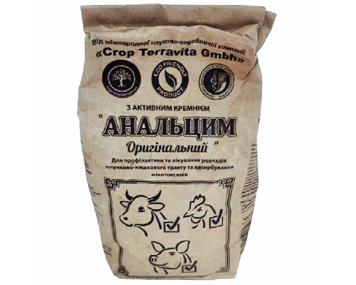 Минеральная добавка для птицы Анальцим универсальный 1кг Crop Terravita Gmbh