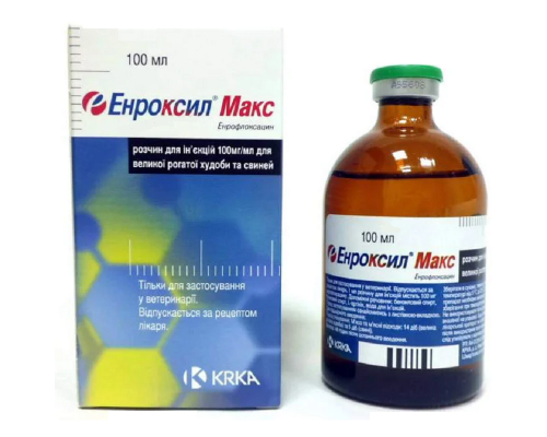 Енроксіл МАКС 10% ін'єкційний KRKA 100 мл