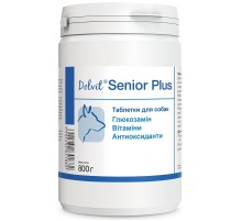 Таблетки для літніх собак Dolvit Senior Plus вітамінний комплекс із глюкозаміном 800 грам Dolfos 