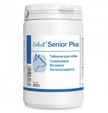 Таблетки для пожилых собак Dolvit Senior Plus витаминный комплекс с глюкозамином 800 грамм Dolfos
