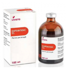 Енрофлокс 5% Enroflox 5% 100 мл LIVISTO