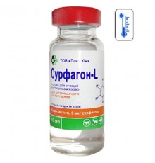 Раствор дял инъекций Сурфагон L для ранней индукции полового цикла у коров 10 мл Ланс-Хим