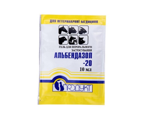 Альбендазол-20 гель 10 мл Продукт