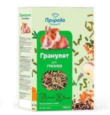 Корм Гранулят для всех видов грызунов 500 г Природа
