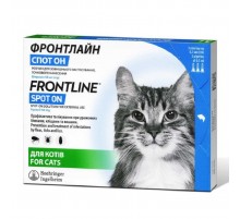 Фронтлайн Спот Он для кошек капли на холку монопипетка Merial