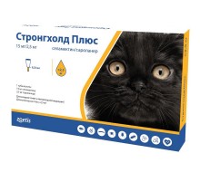 Стронгхолд ПЛЮС краплі для кошенят і котів до 2,5 кг 1 піпетка Zoetis