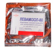 Порошок Левамизол-80 8% антигельминтный препарат 10 г Реагент