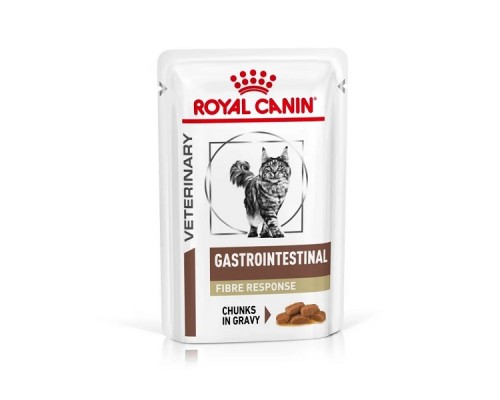 Корм для котов Gastrointestinal Fibre Response кусочки в соусе 85 г Royal Canin